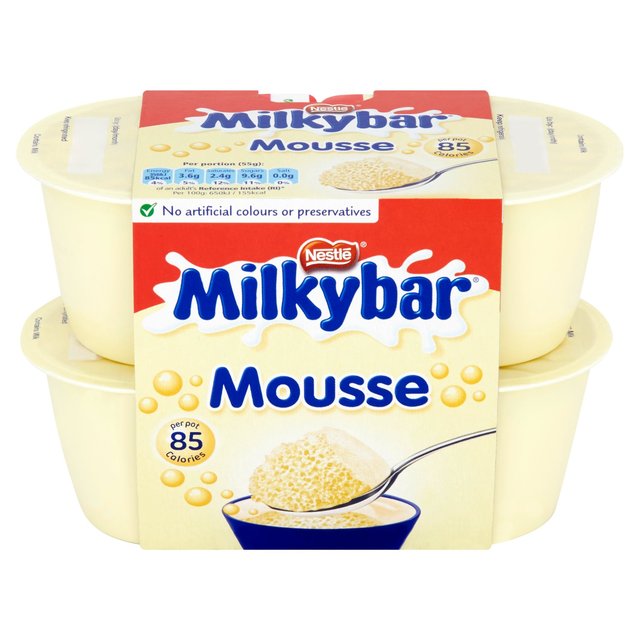 Nestle Milkybar Mousse 4 X55g