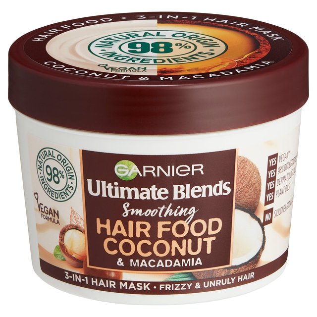 Garnier Ult/B Hair Food Coconut 3In1 Mask 390Ml