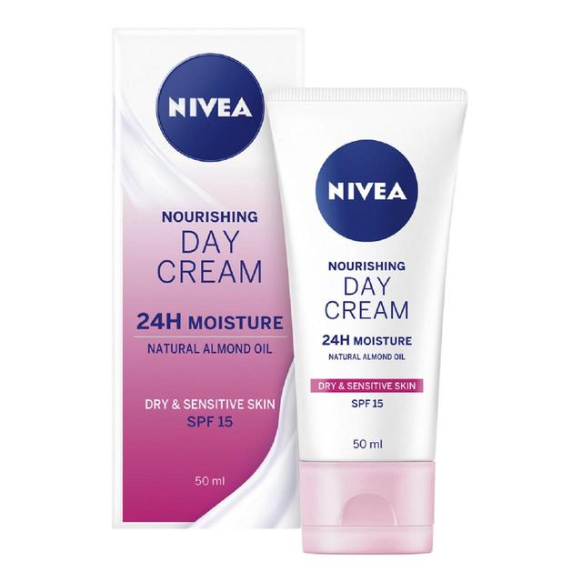 Nivea Rich Daily Moisturiser Cream Dry Sensitive 50Ml