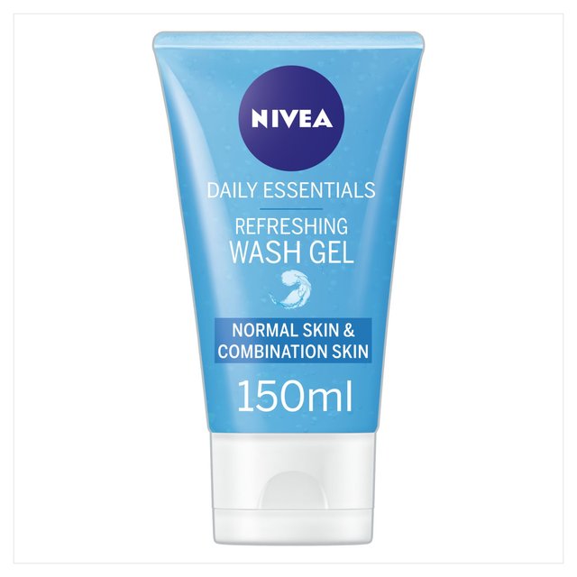 Nivea Daily Essential Refreshing Facial Wash Gel 150Ml