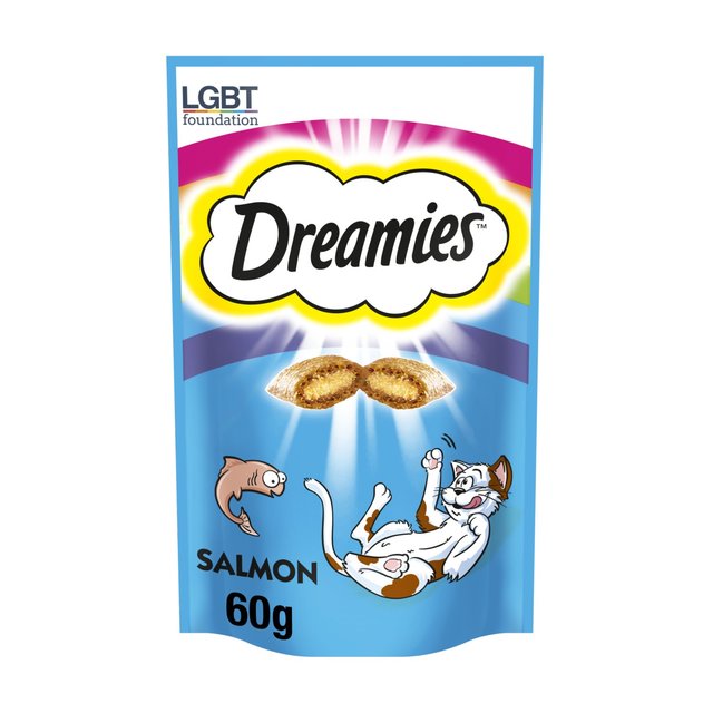 Dreamies Salmon Cat Treats 60G