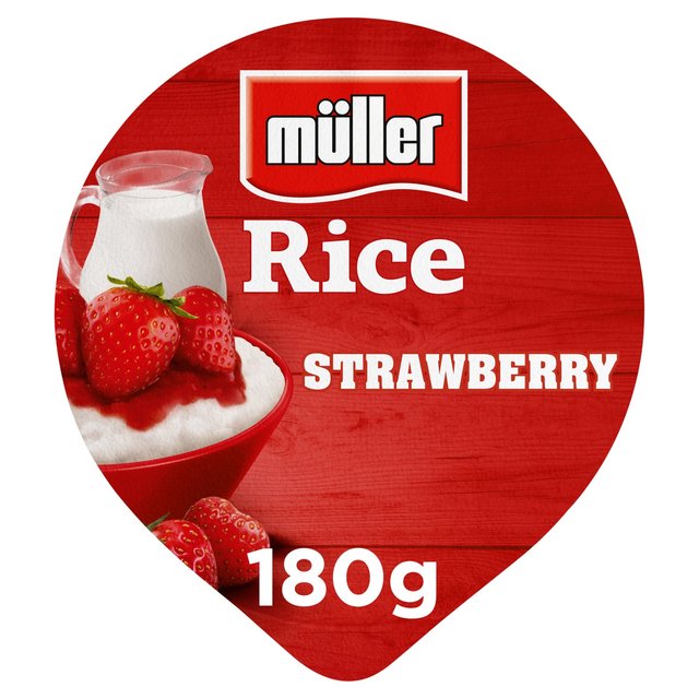 Muller Rice Strawberry Dessert 180G