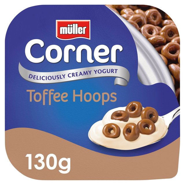 Mul/Cnr Creamy Toffee Hoops Yoghurt 130G