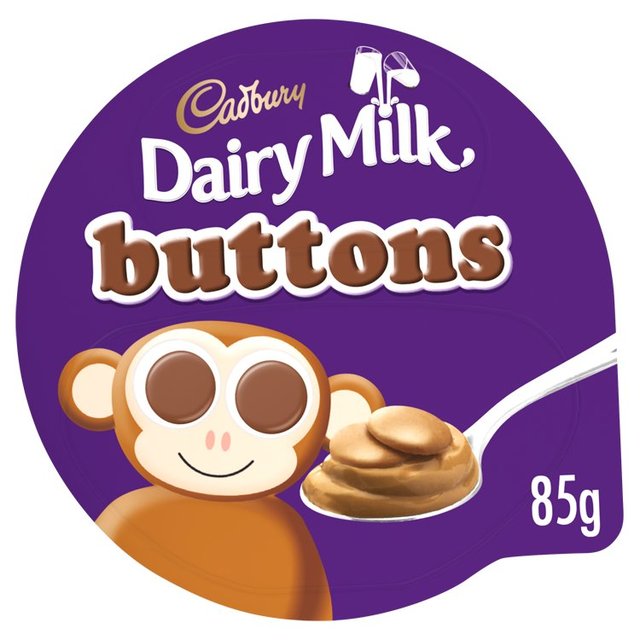 Cadburys Dairy Milk Chocolate Buttons Dessert 85G