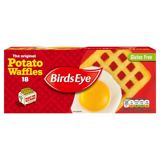 Birds Eye 18 Potato Waffles 1.02Kg