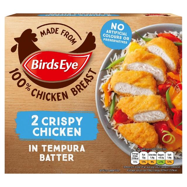 Birds Eye 2 Crispy Chicken 170G