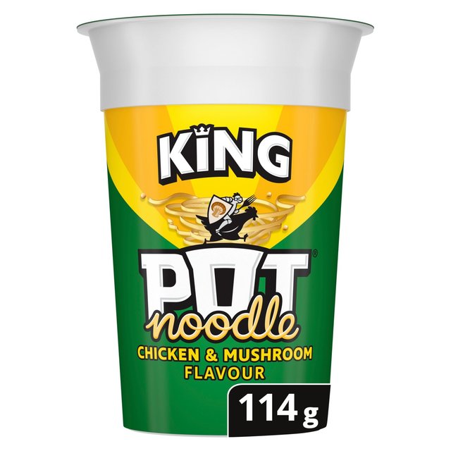 Pot Noodle King Chicken And Mushroom 114G
