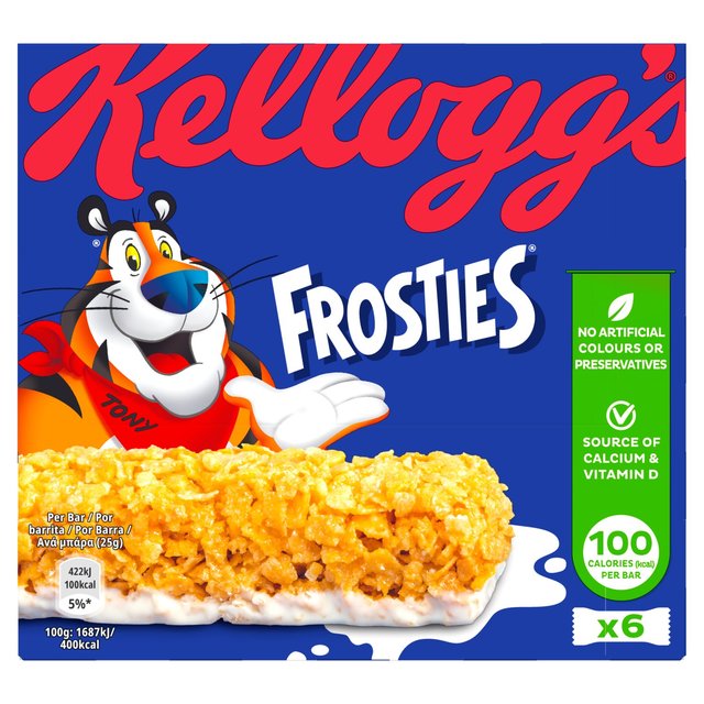 Kelloggs Frosties Cereal Bars 6 X 25G