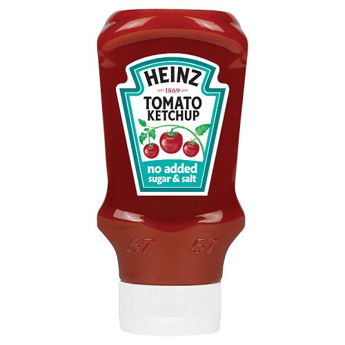 Heinz Tomato Ketchup No Added Sugar And Salt 400Ml