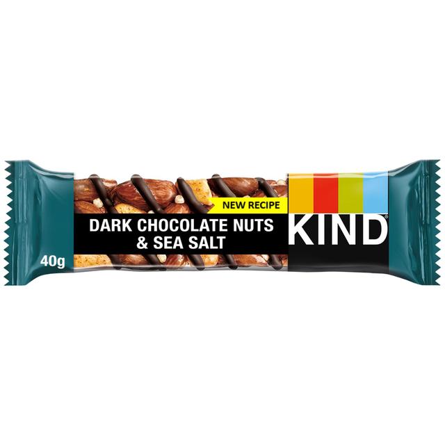 Kind Dark Chocolate Nuts And Sea Salt 40G