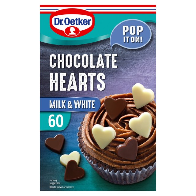 Dr. Oetker Chocolate Hearts 40G