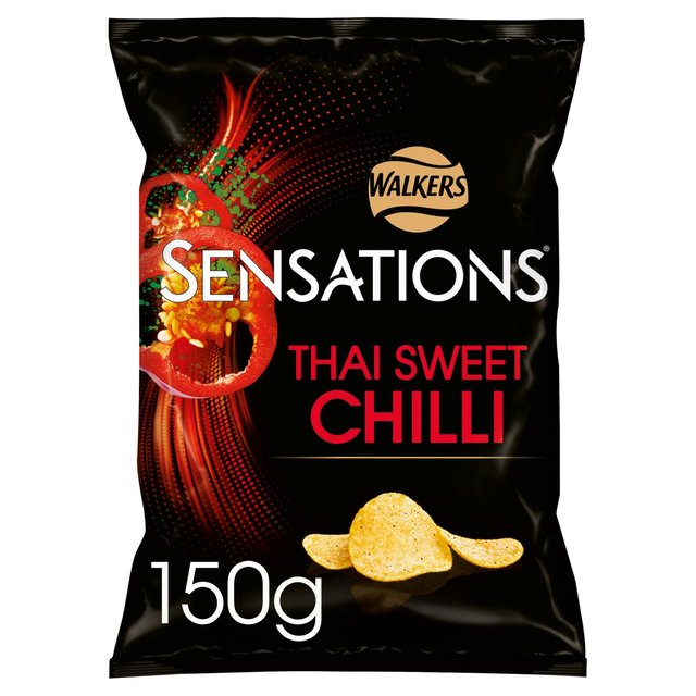 Sensations Thai Sweet Chilli Crisps 150 G