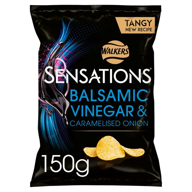 Sensations Onion And Balsamic Vinegar Crisps 150 G