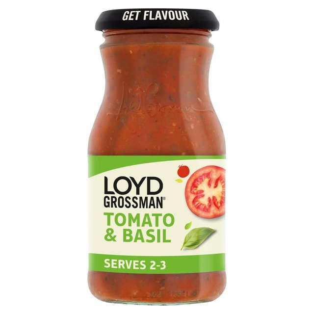 Loyd Grossman Tomato And Basil Pasta Sauce 350G