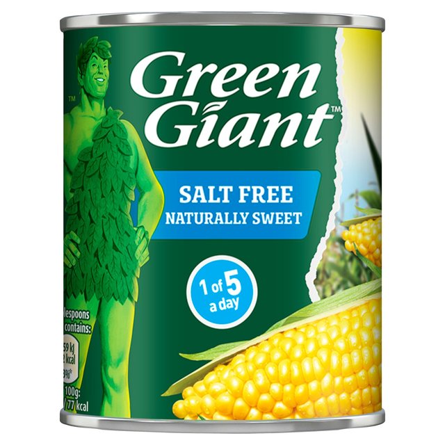 Green Giant Salt Free Sweetcorn 198G