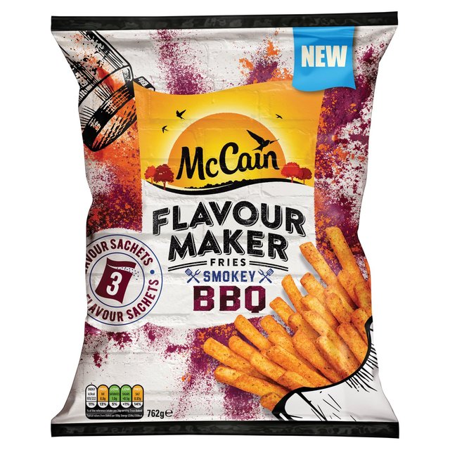 Mccain Flavour Maker Smokey Bbq Fries 762G