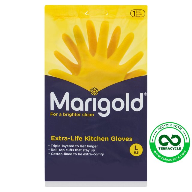 1 Marigold Extra Life Gloves Kitchen Large