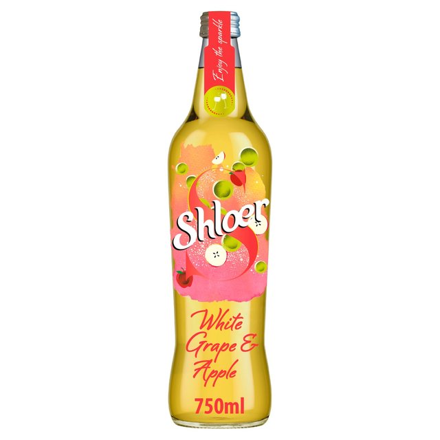 Shloer White Grape & Apple Juice Drink 750Ml