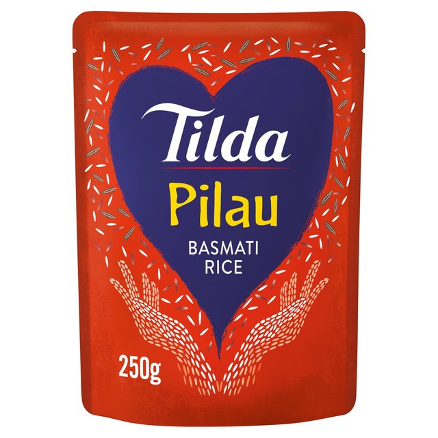 Tilda Pilau Steamed Basmati Rice Clsc 250G