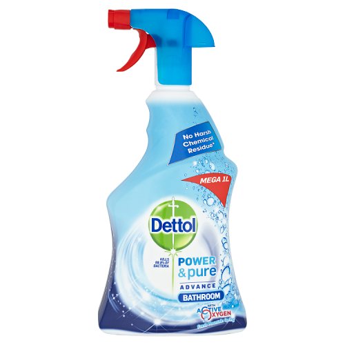 Dettol Power And Pure Bathroom Spray 1L