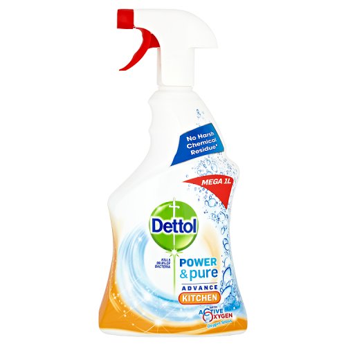 Dettol Power And Pure Kitchen Spray 1L