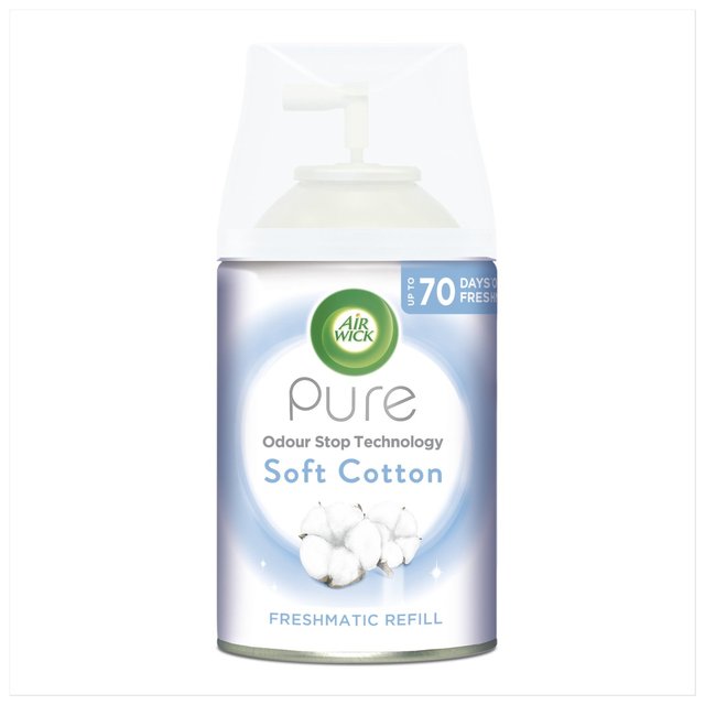 Airwick Air Freshener Freshmatic Pure Cotton Refill 250Ml