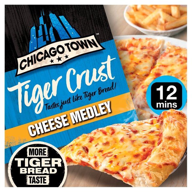 Chicago Town Tiger Crust Cheese Medley Pizza 305G