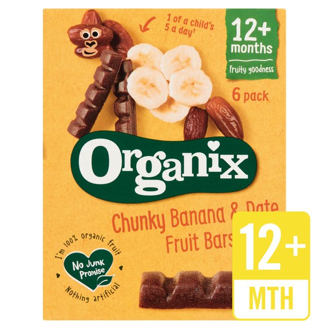 Organix Banana And Date 6X17g