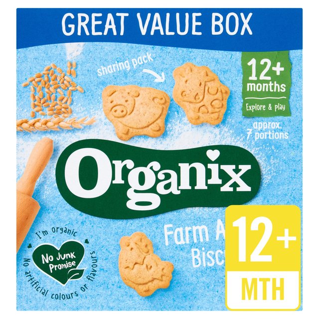 Organix Animal Biscuits 100G