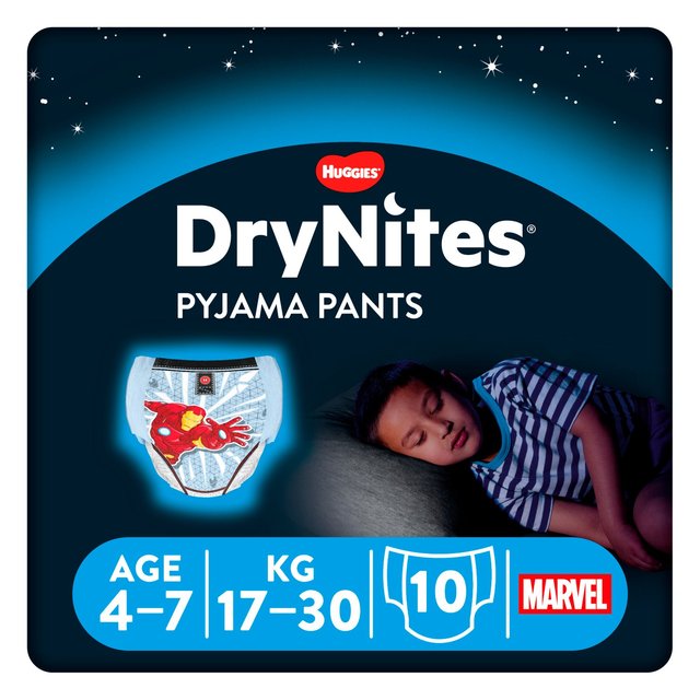 Drynites Boy Pyjama Pant Age 4-7 Years 10 Pants
