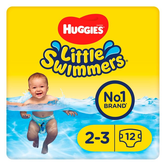 Huggies Little Swimmers Size 2-3 3-8Kg 12 Pants