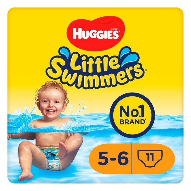Huggies Little Swimmers Size 5-6 12-18Kg 11 Pants