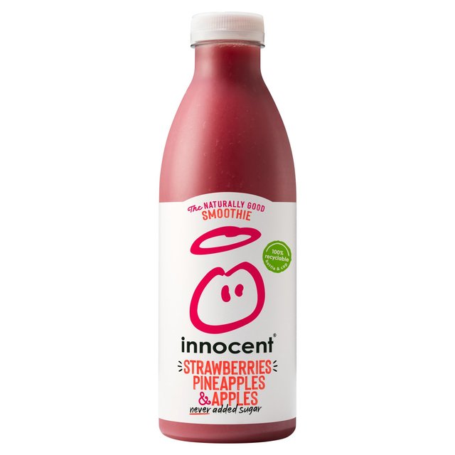 Innocent Strawberry Pineapple And Apples Smoothie 750Ml