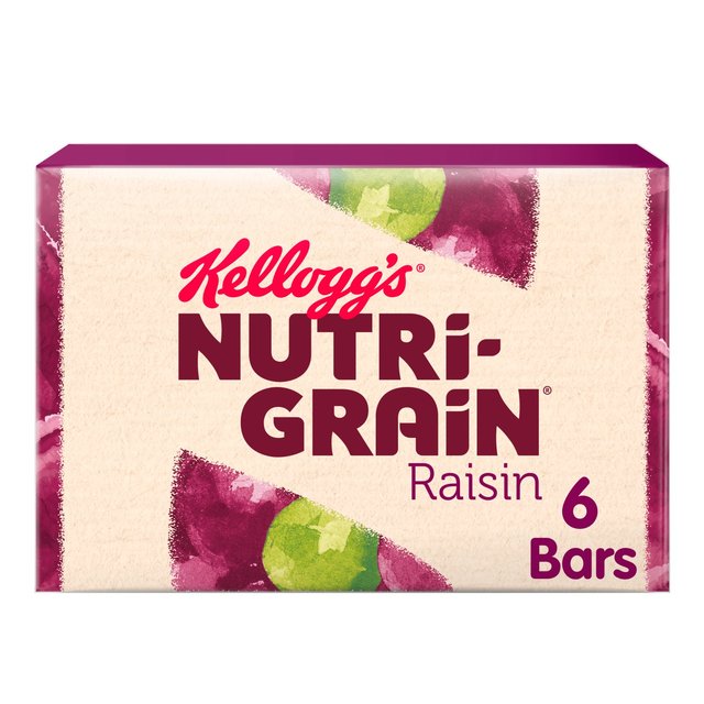 Kelloggs Nutri-Grain Raisin 6 X45g