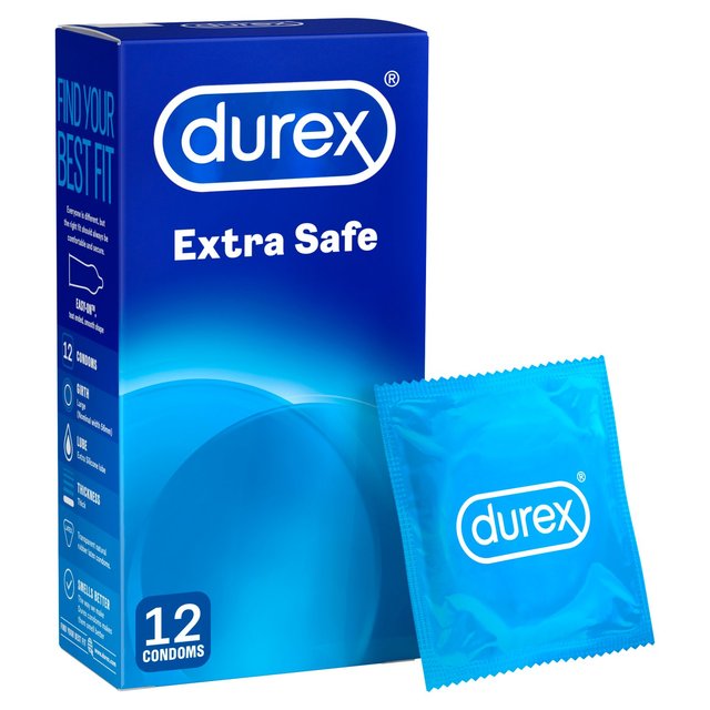 Durex Condoms Extra Safe 12'S