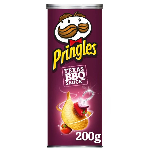 Pringles Texas Bbq Sauce Crisps 200G