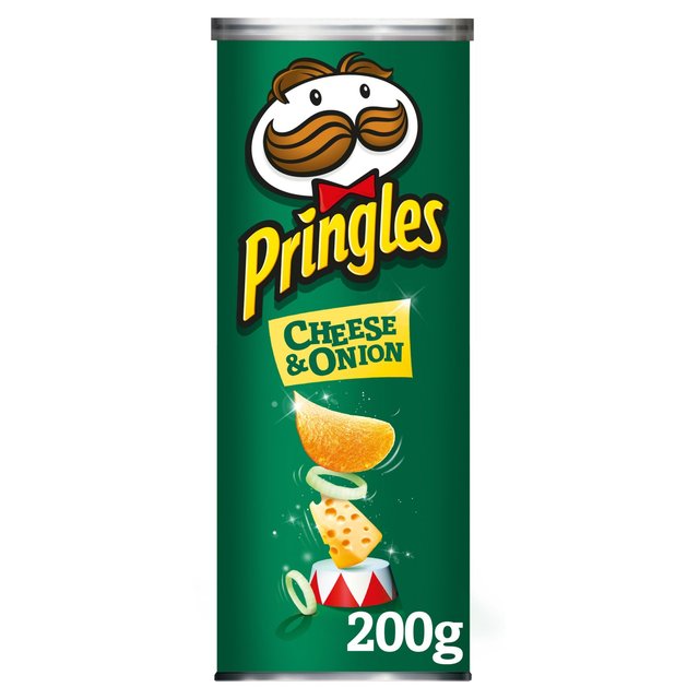 Pringles Cheese & Onion Crisps 200G
