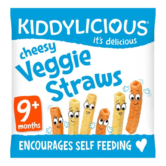 Kiddylicious Cheesy Straws 12G