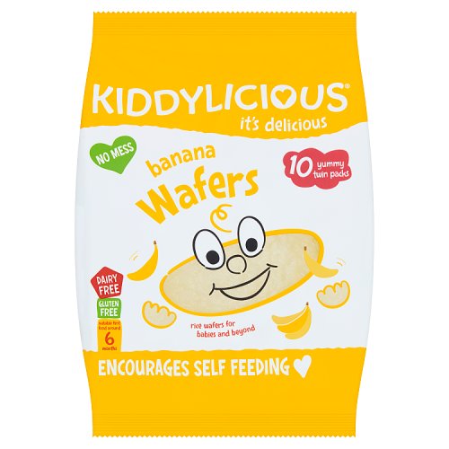 Kiddylicious Wafers Banana 40G