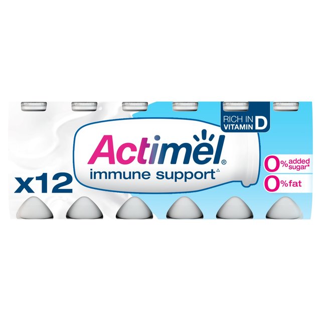 Actimel Fat Free Original Yoghurt Drink 12 X100g