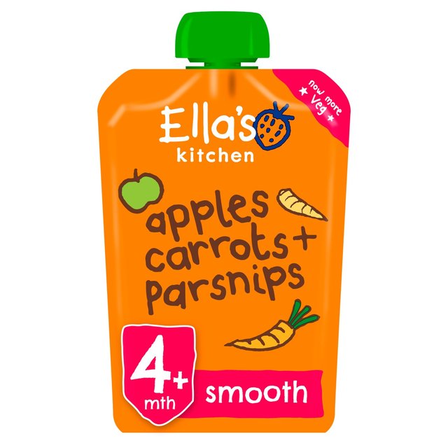 Ella's Kitchen Apples Carrots Plus Parsnips 120G