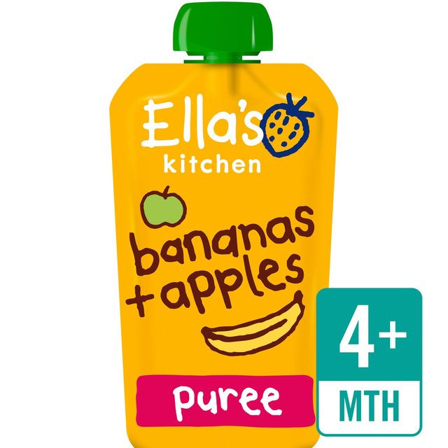 Ella's Kitchen Apples Plus Bananas 120G