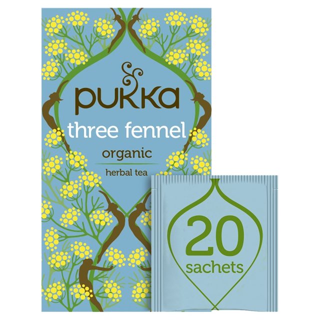 Pukka Organic Three Fennel 20S 36G