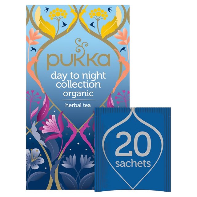 Pukka Day To Night Time Collection Organic Herbal Tea 32.4G