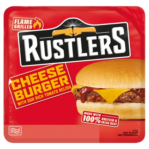 Rustlers Cheese Burger 162G