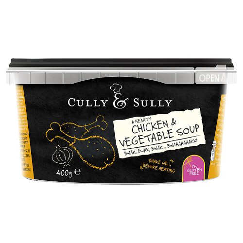 Cully And Sully Chicken & Vegetable Soup 400G