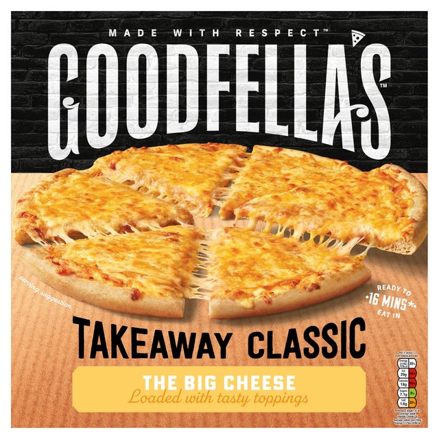 Goodfella's Takeaway The Big Cheese Pizza 555G