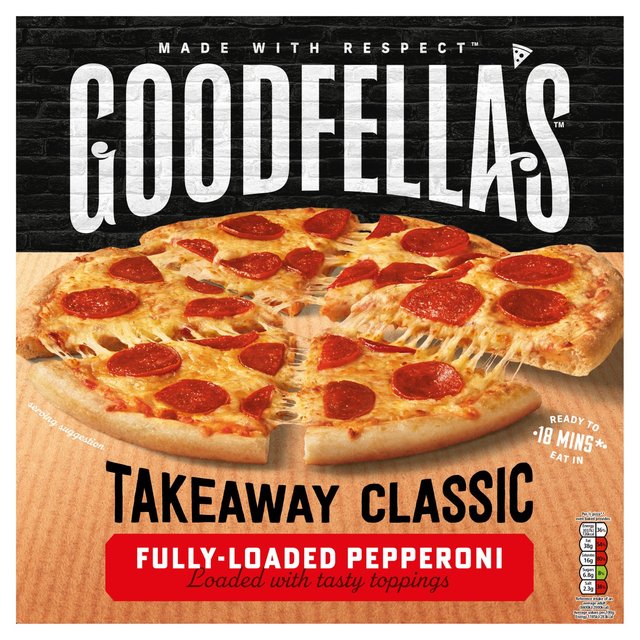 Goodfella's Clsc Crust Takeaway Pepperoni Pizza 524G