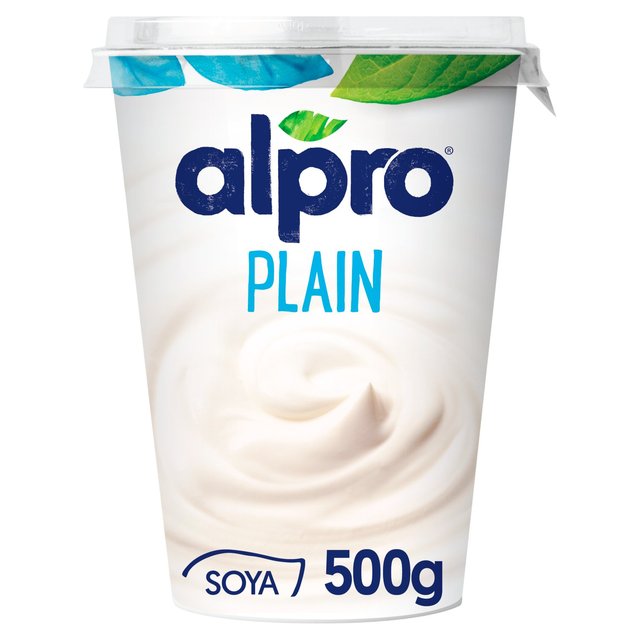 Alpro Big Pot Plain Yoghurt Alternative 500G