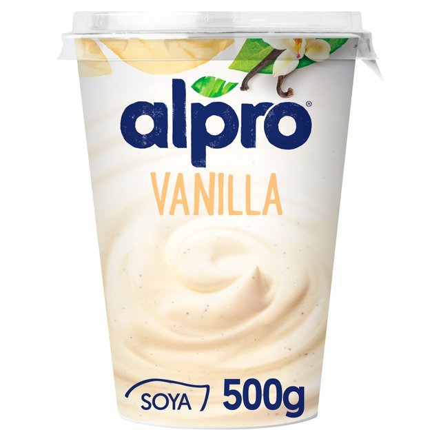 Alpro Big Pot Vanilla Yoghurt Alternative 500G